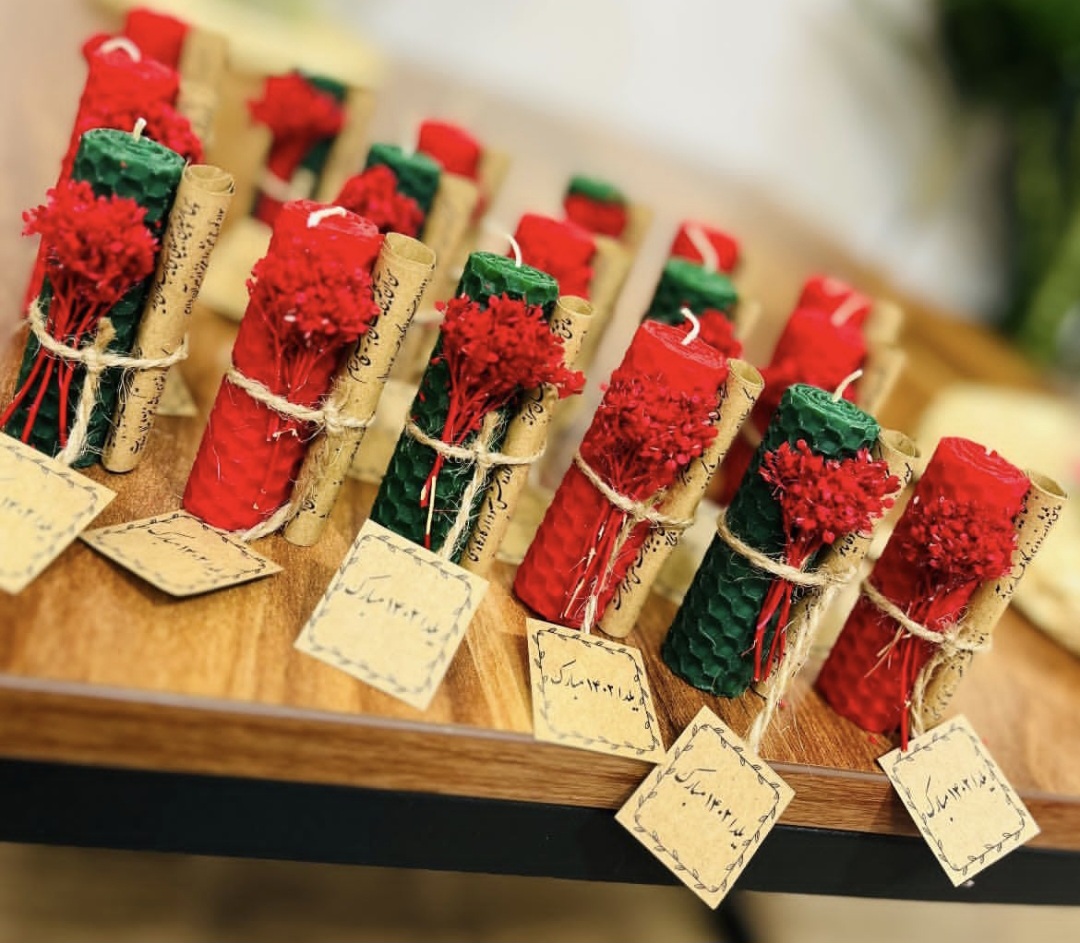 گیفت شمع و فال شب یلدا