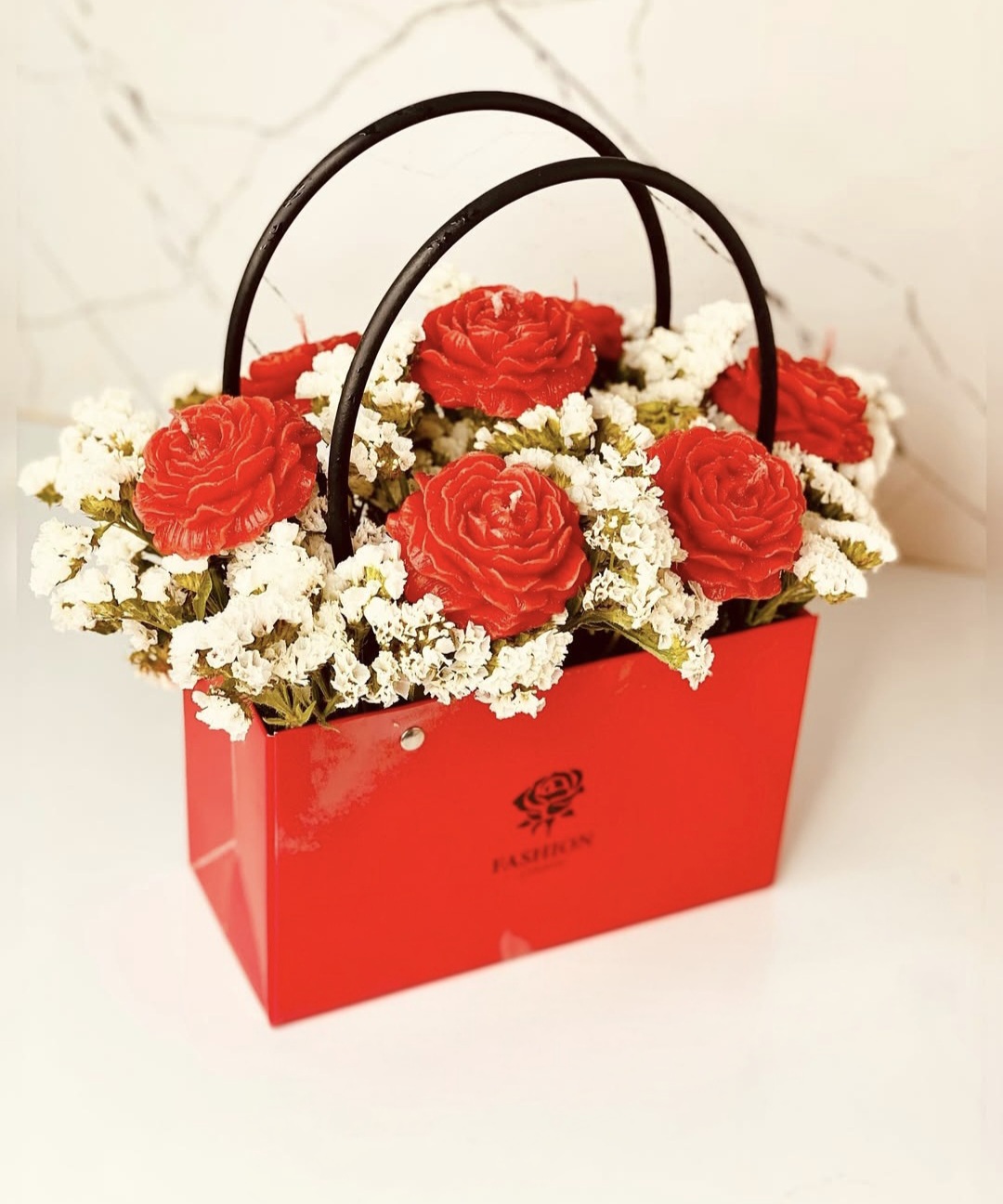 باکس شمع گل آلاله