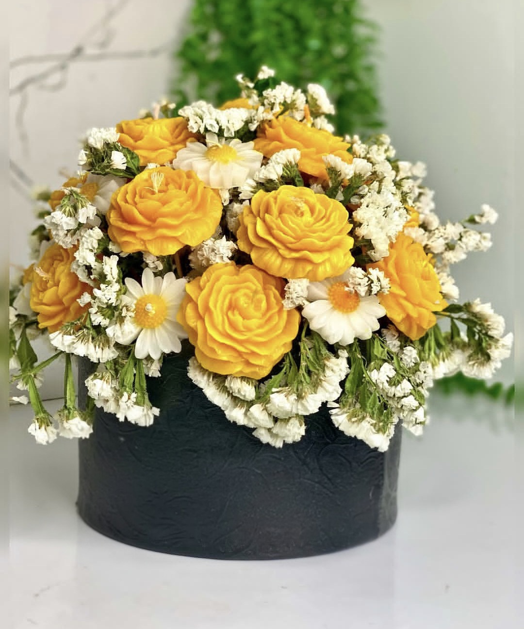 باکس گل شمع