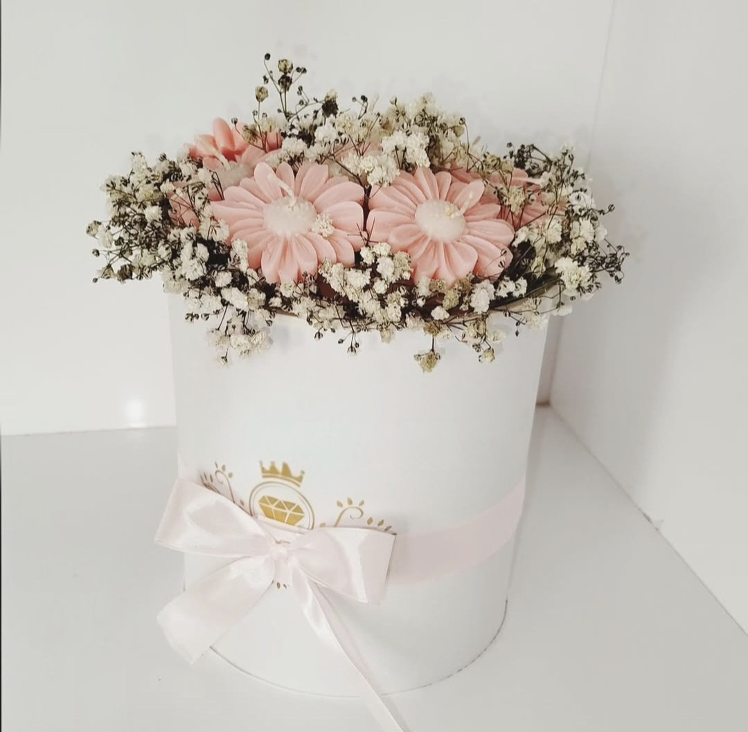 باکس گل شمع