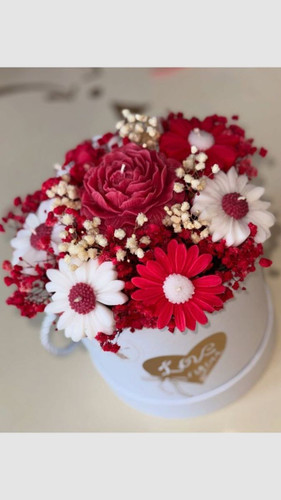 باکس گل شمع